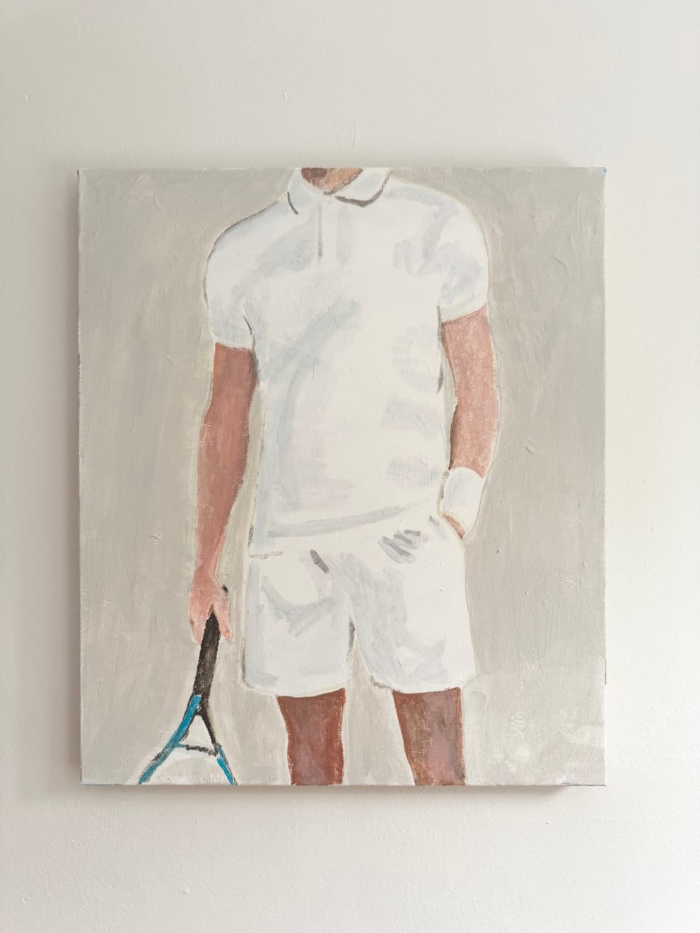 Chad Etting, Blue Racket, 2025