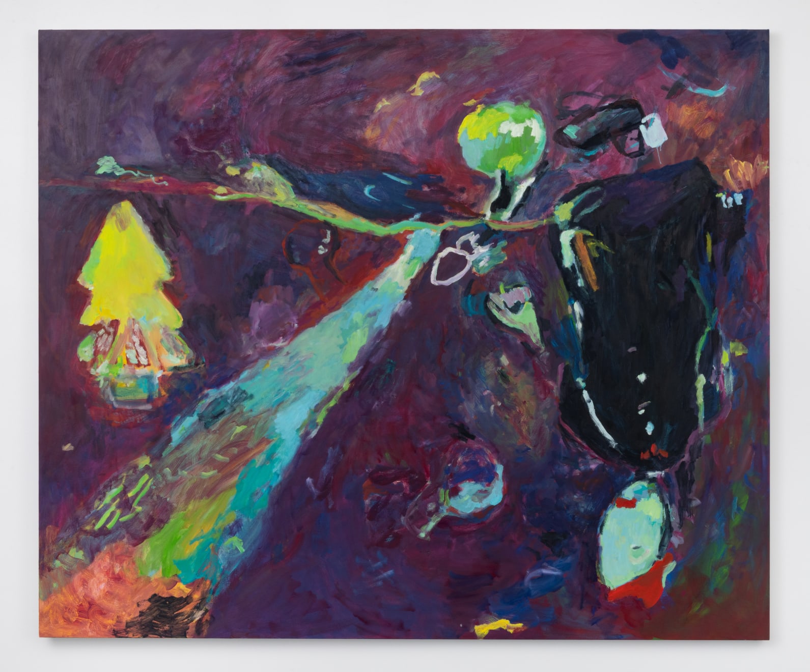 Adrianne Rubenstein, Nocturnal Figure, 2024