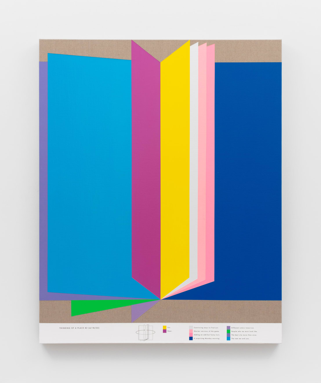 Andrew Kuo, Thinking Of A Place #2 (4/18/22), 2022