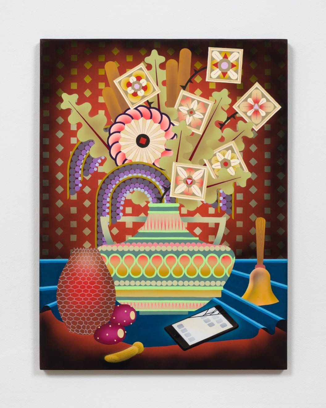 Edie Fake, Still Life With Cracked Screen, 2021