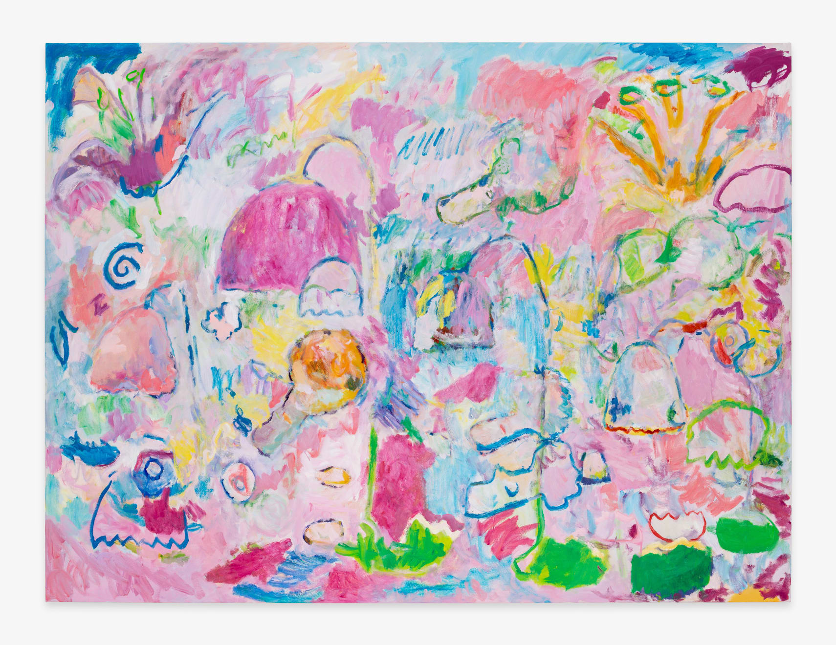 Adrianne Rubenstein, Pink Painting , 2023