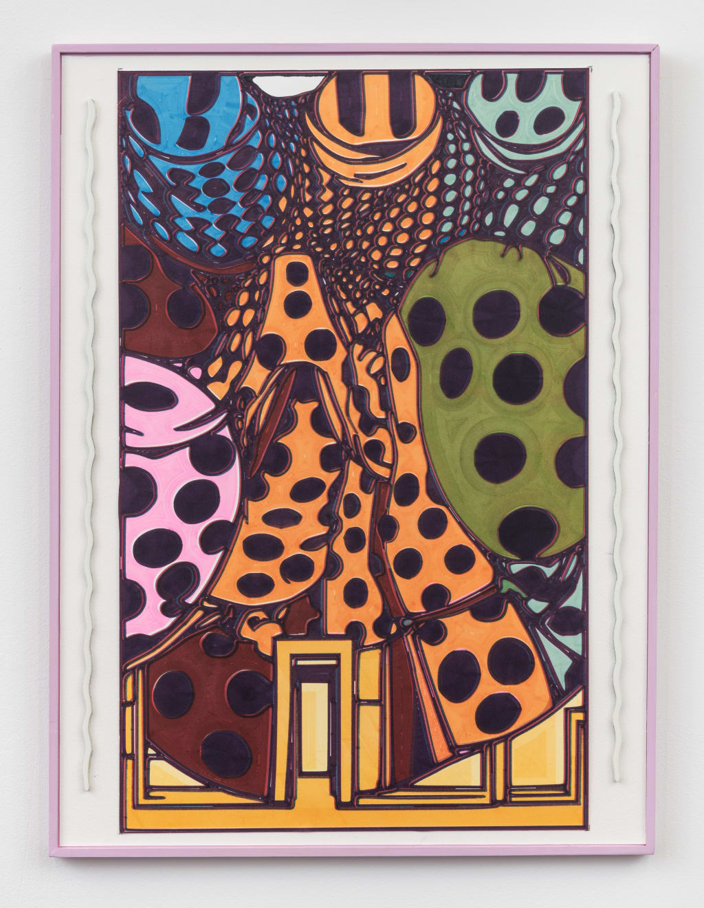 Jacques Louis Vidal, Everything is Ready in the Spotted Room, 2023