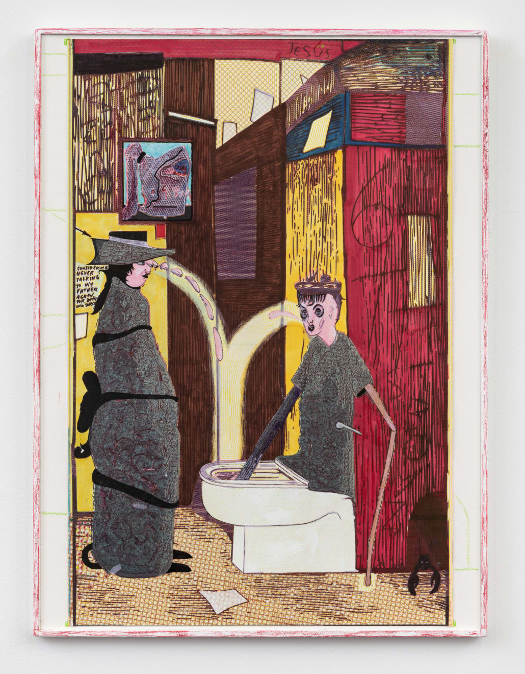 Jacques Louis Vidal, Odd Couple Considering Their Options, 2023