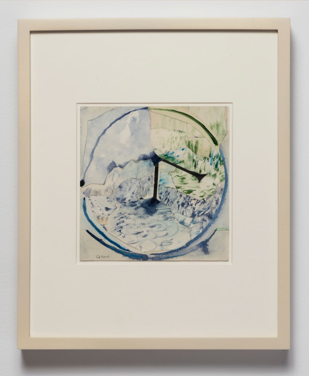Claire Oswalt, Saltwater Fish in a Freshwater Pond: 6:15am (study), 2024