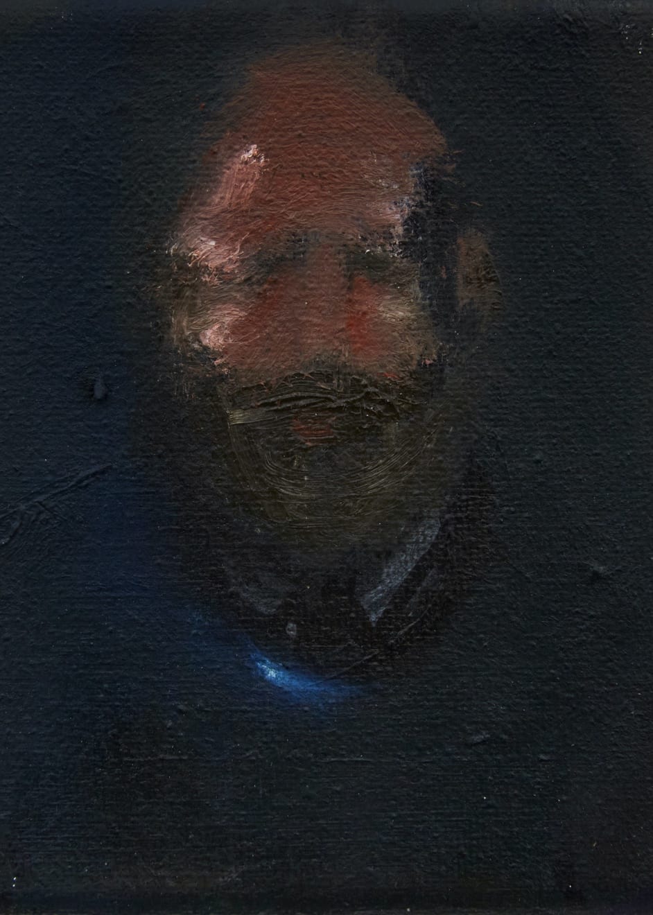 Norman Hyams, Norman with a beard, 2017