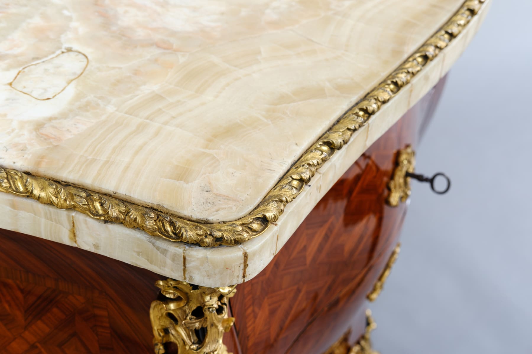 PAIR OF TWO-DRAWER COMMODES, Rome, 18th Century