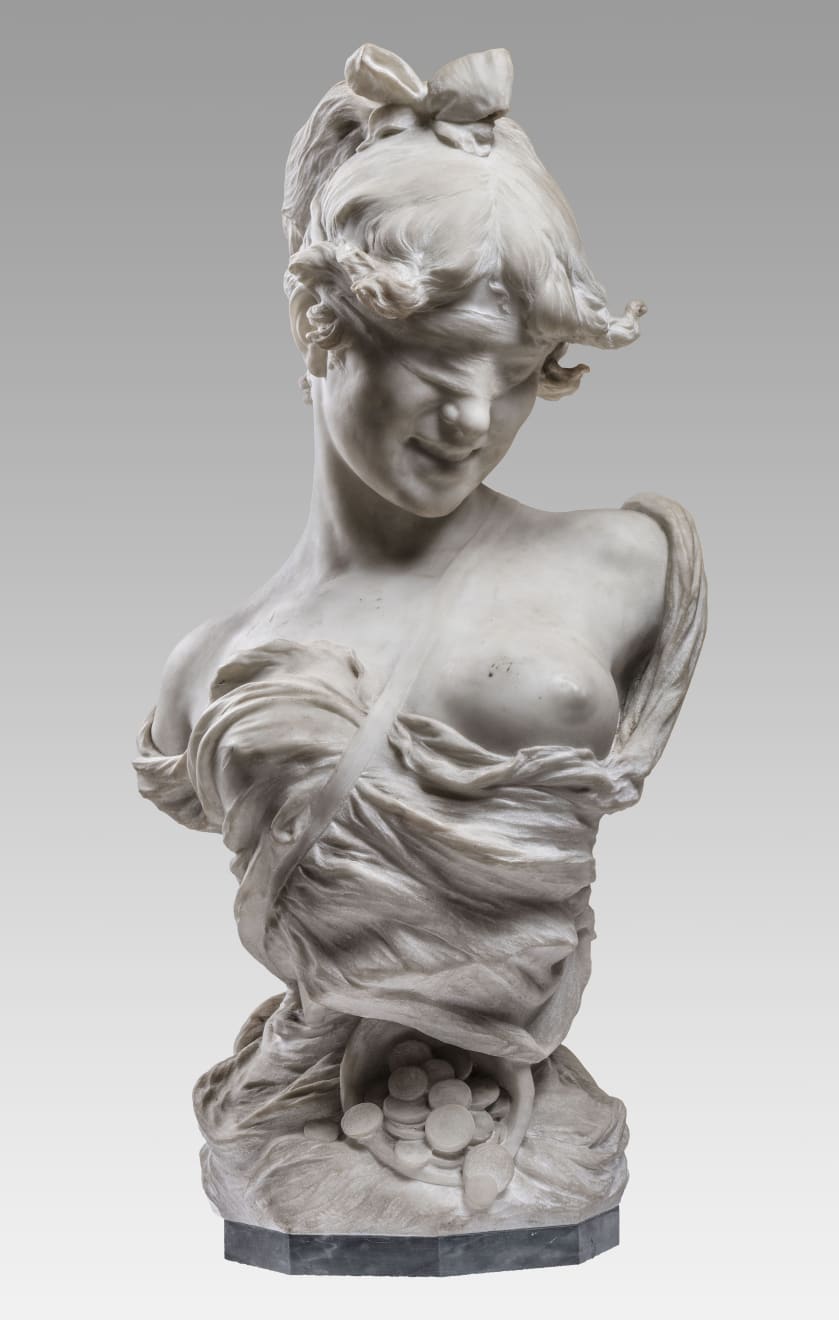 Ernesto Gazzeri, Allegorical bust of Fortuna