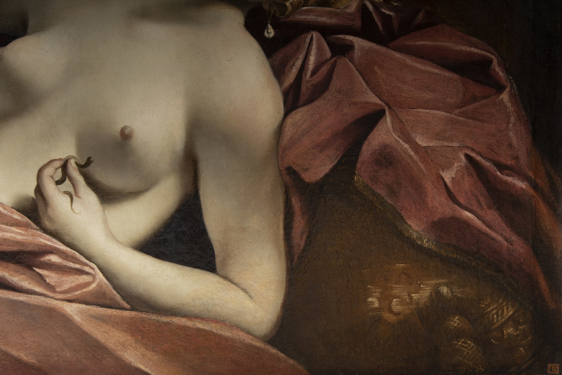 Giovanni Lanfranco, The Suicide of Cleopatra