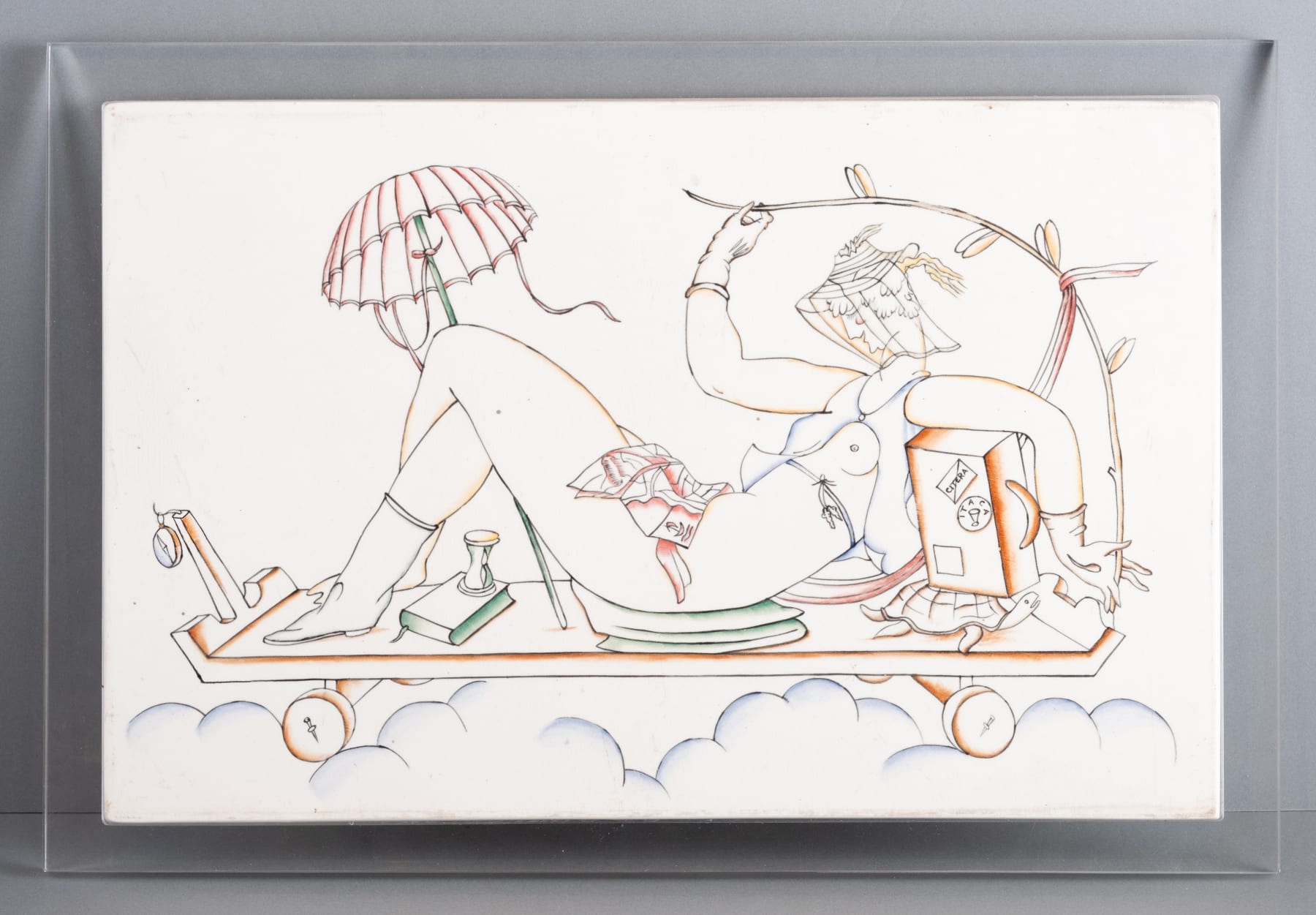 Gio Ponti, VENERE VIAGGIATRICE , 1928 circa