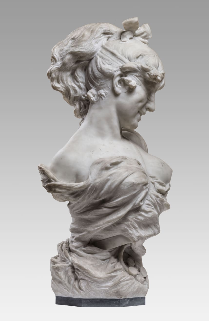 Ernesto Gazzeri, Allegorical bust of Fortuna