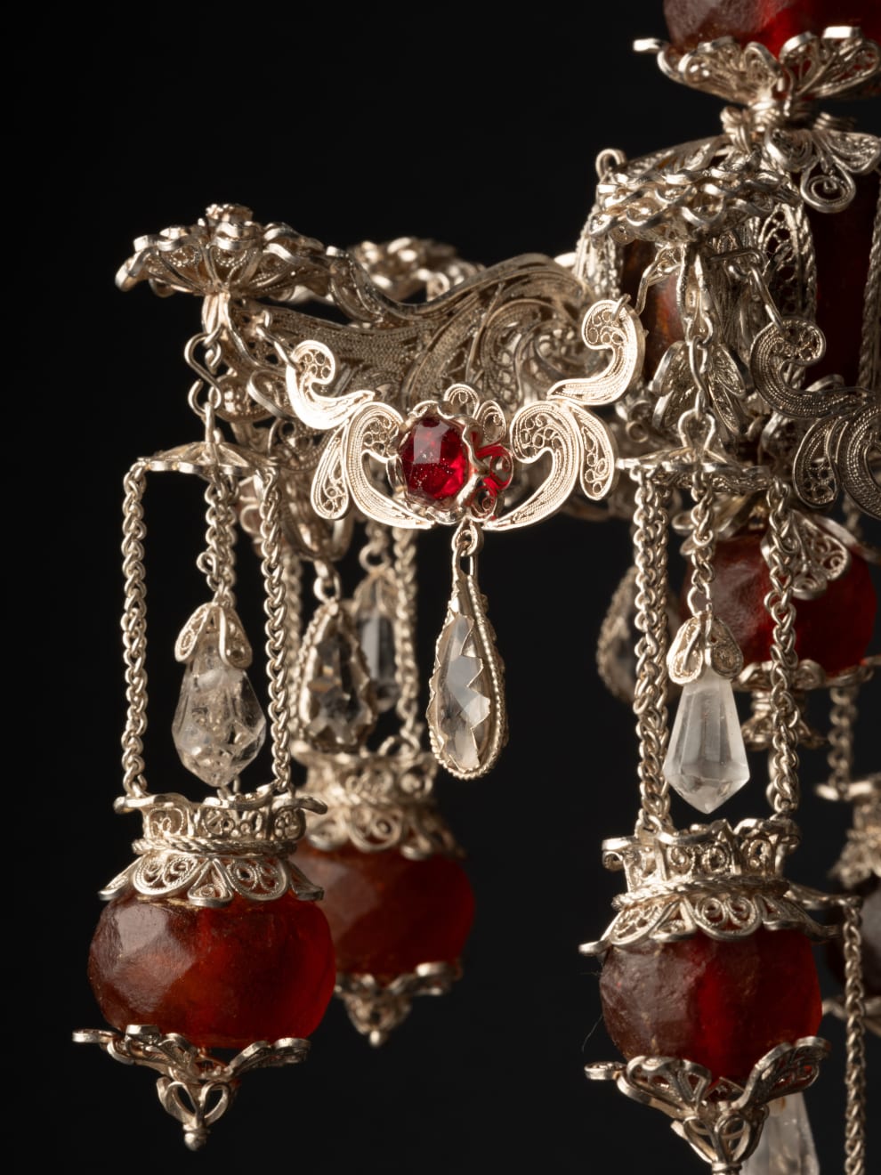 PAIR OF CHANDELIERS , Sicily, second quarter of the 18th century