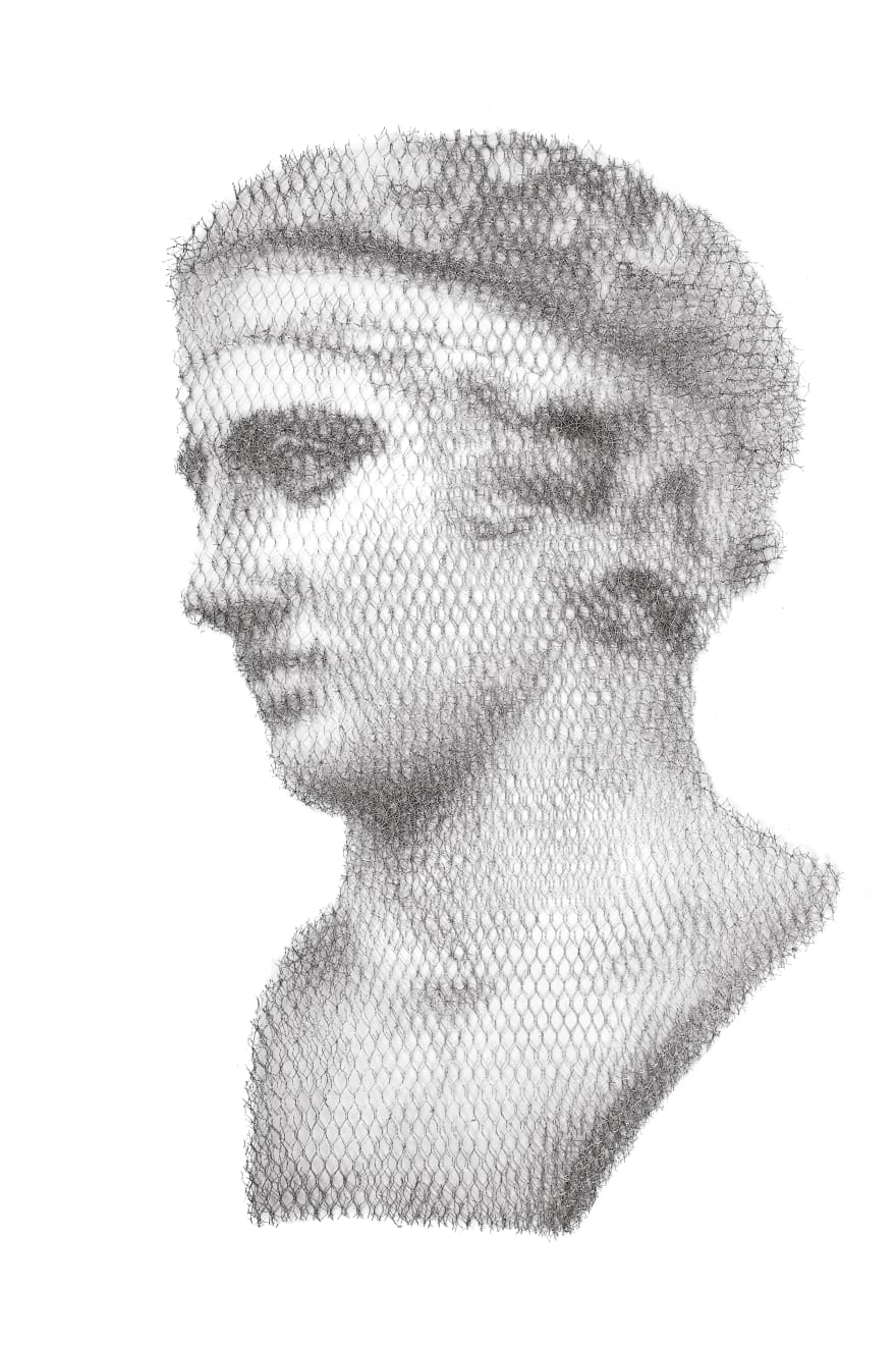 Giorgio Tentolini, Busto di atleta (Pagan Poetry), 2018