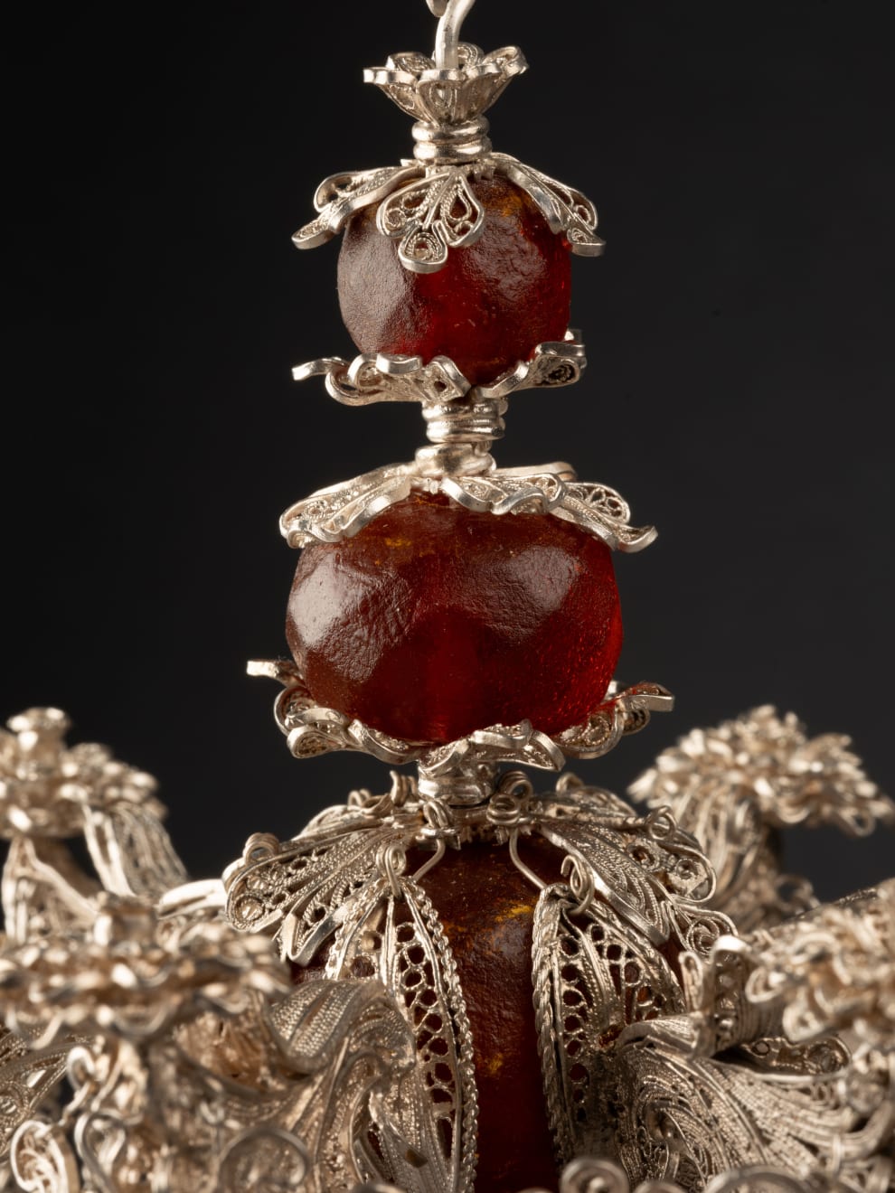 PAIR OF CHANDELIERS , Sicily, second quarter of the 18th century