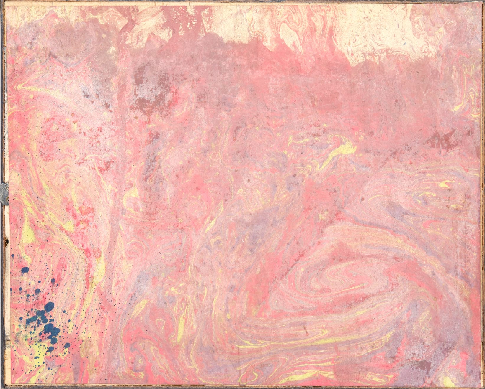 Florence, Plaque depicting landscape with houses, early XVIII century