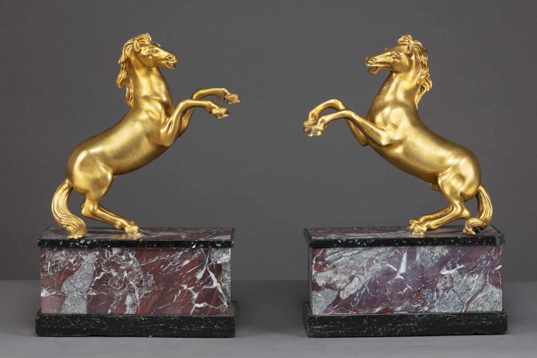 Pair of horses, France, 19th century