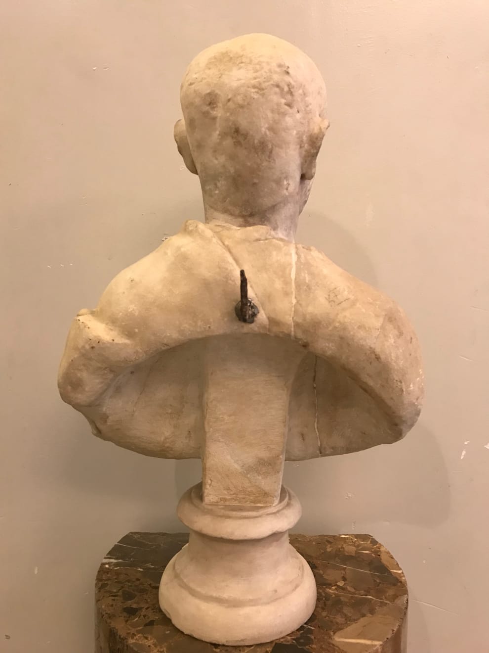 Private male portrait ca. 240-250 A.D. on relevant ancient bust