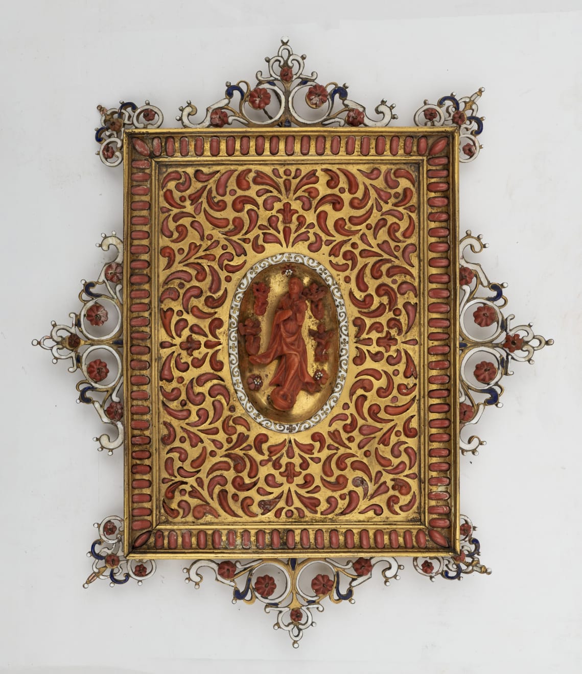 DEVOTIONAL PLAQUE, Trapani, late 17th - early 18th century