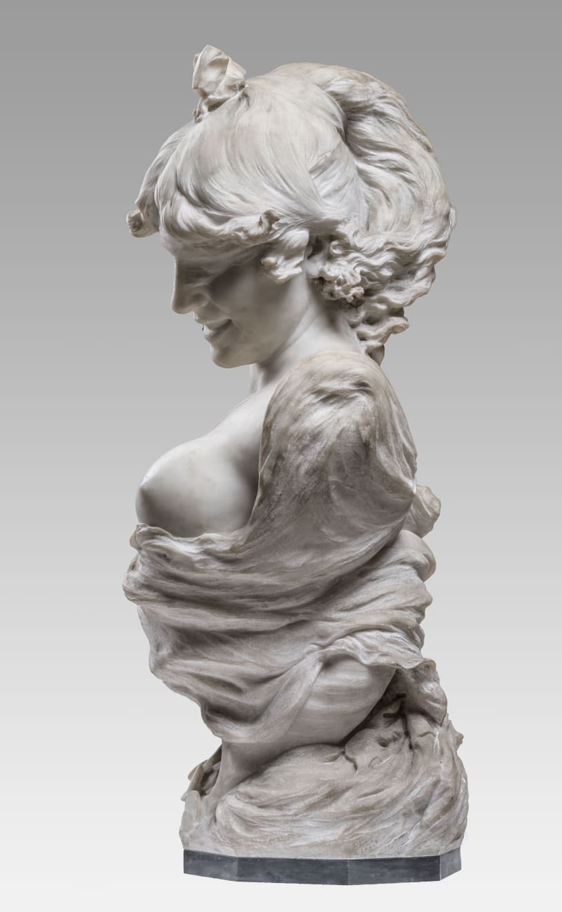 Ernesto Gazzeri, Allegorical bust of Fortuna