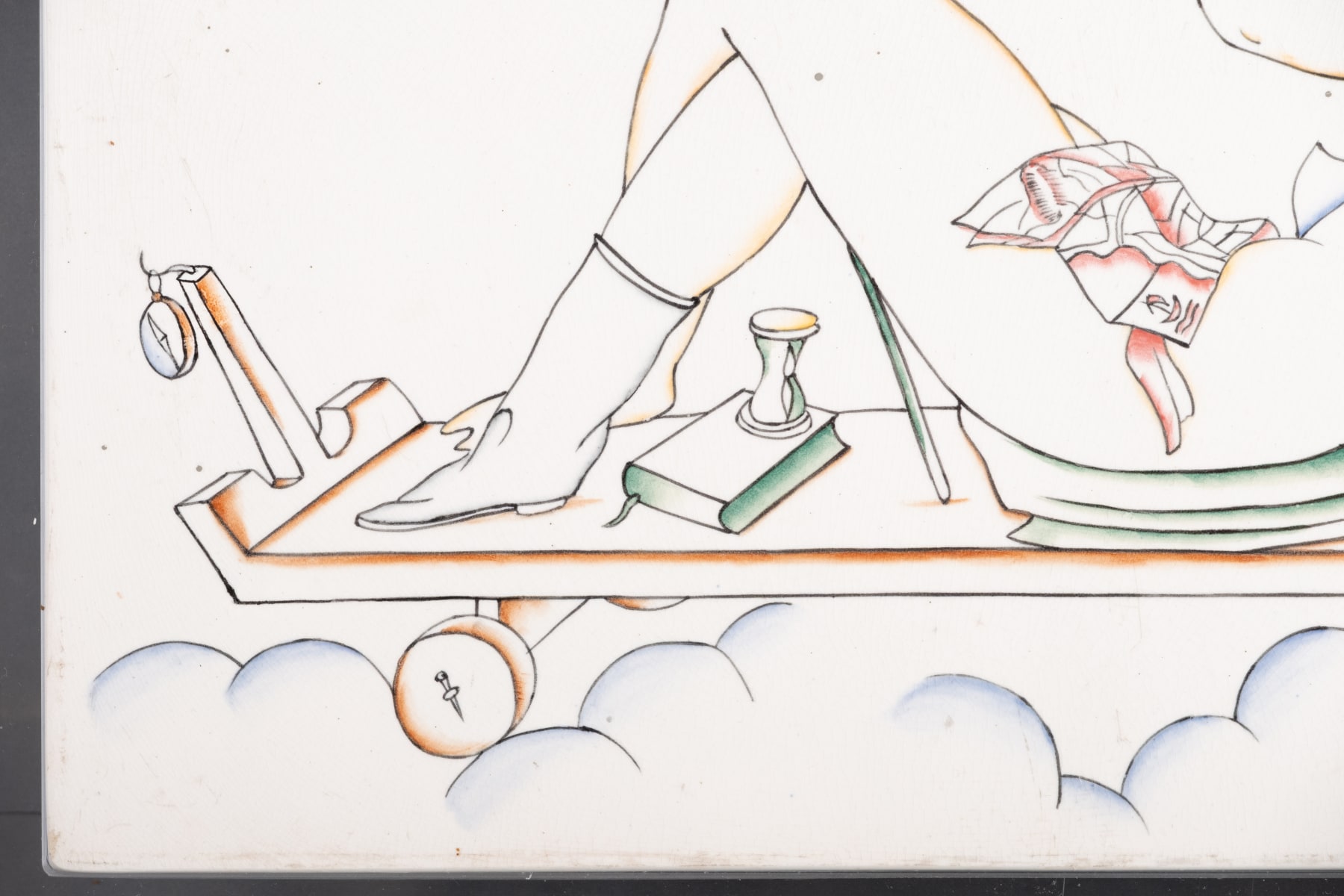 Gio Ponti, VENERE VIAGGIATRICE , 1928 circa