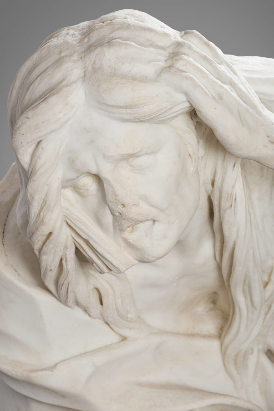 Giuseppe Mazzuoli, ALLEGORIA DELL' INVIDIA , 1700-1701