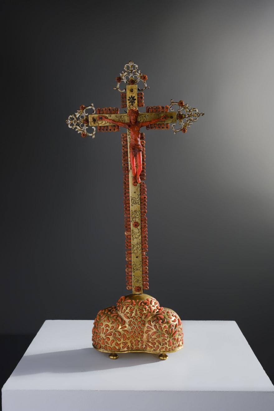 CRUCIFIX, Trapani, 18th Century