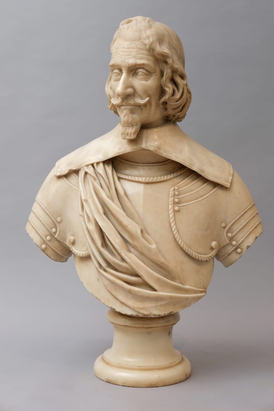 Antonio Novelli, PORTRAIT OF A NOBLEMAN IN ARMOUR, 1640-1645 ca.