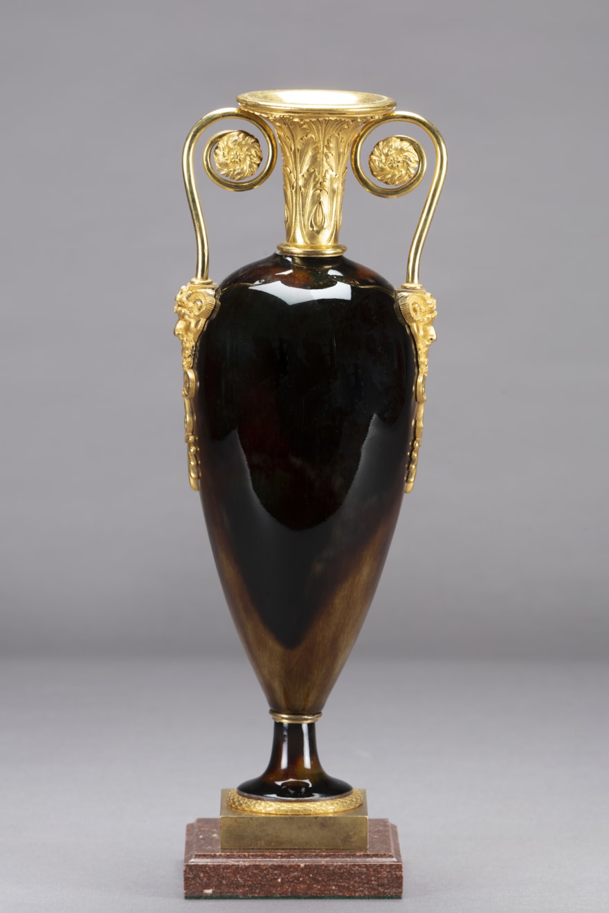 Dihl e Guérhard, Double handle vase , Parisian manufacture, late 18th century
