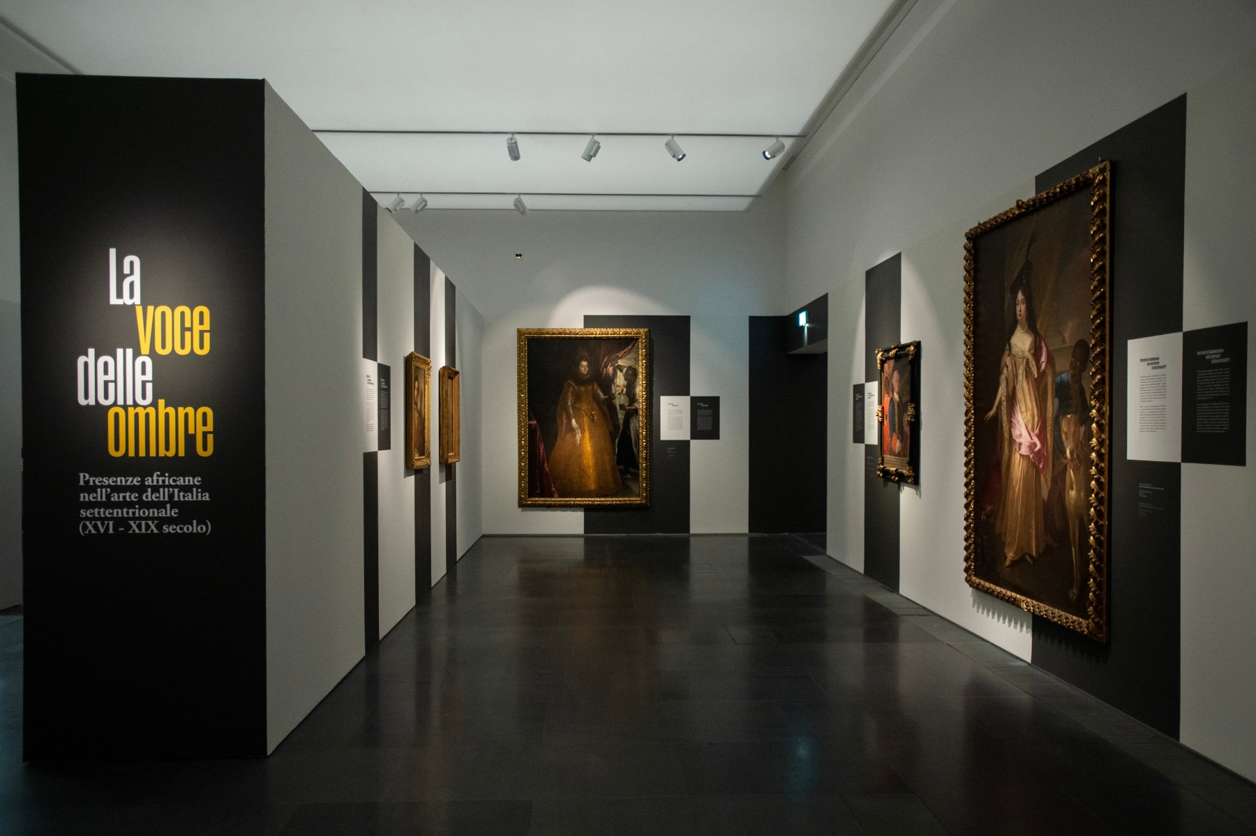 Salomon Adler, Portrait of a noble woman with a dark servant and a dog