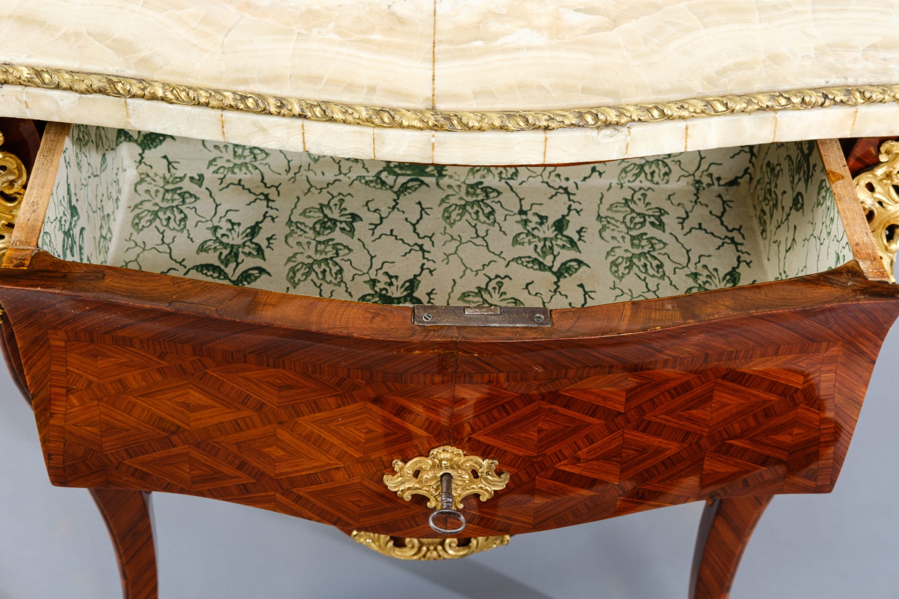 PAIR OF TWO-DRAWER COMMODES, Rome, 18th Century