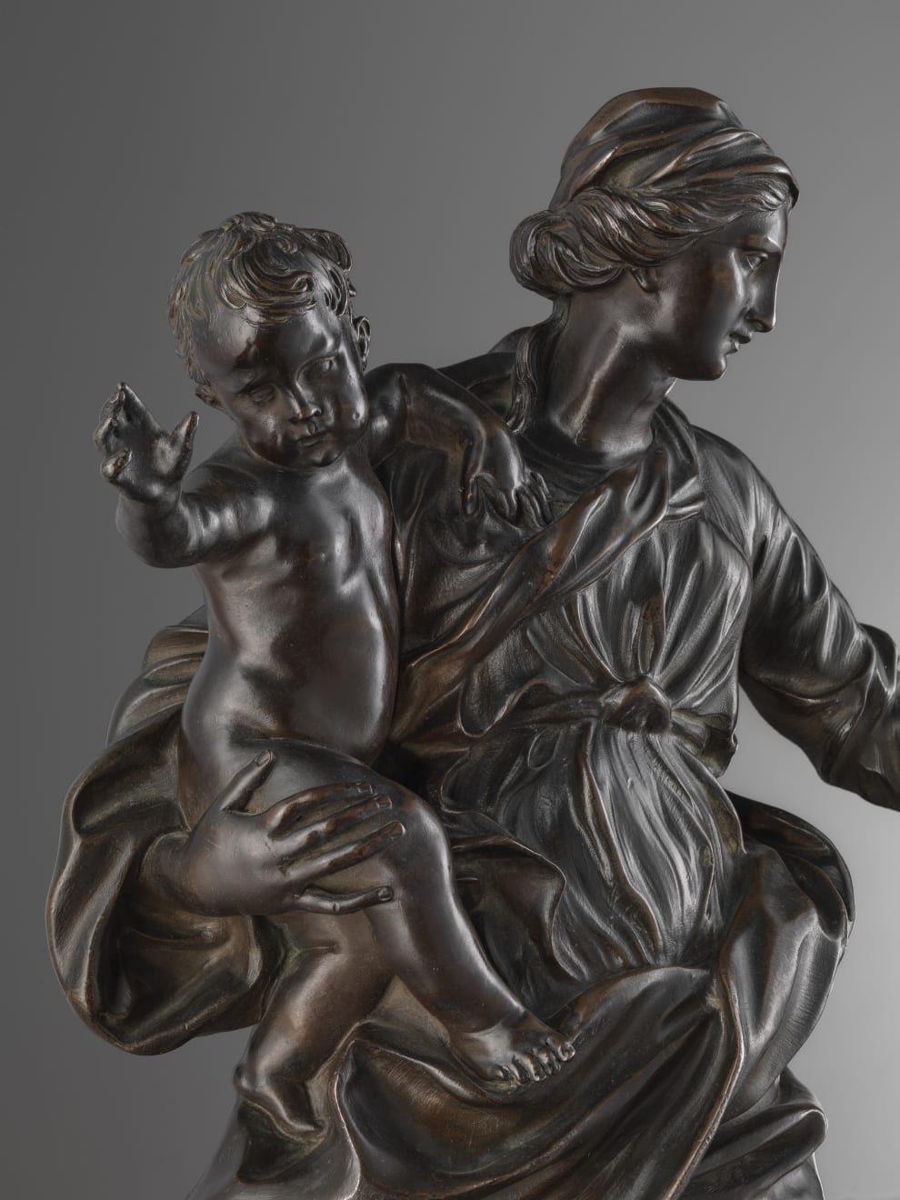 Alessandro Algardi, MADONNA CON BAMBINO