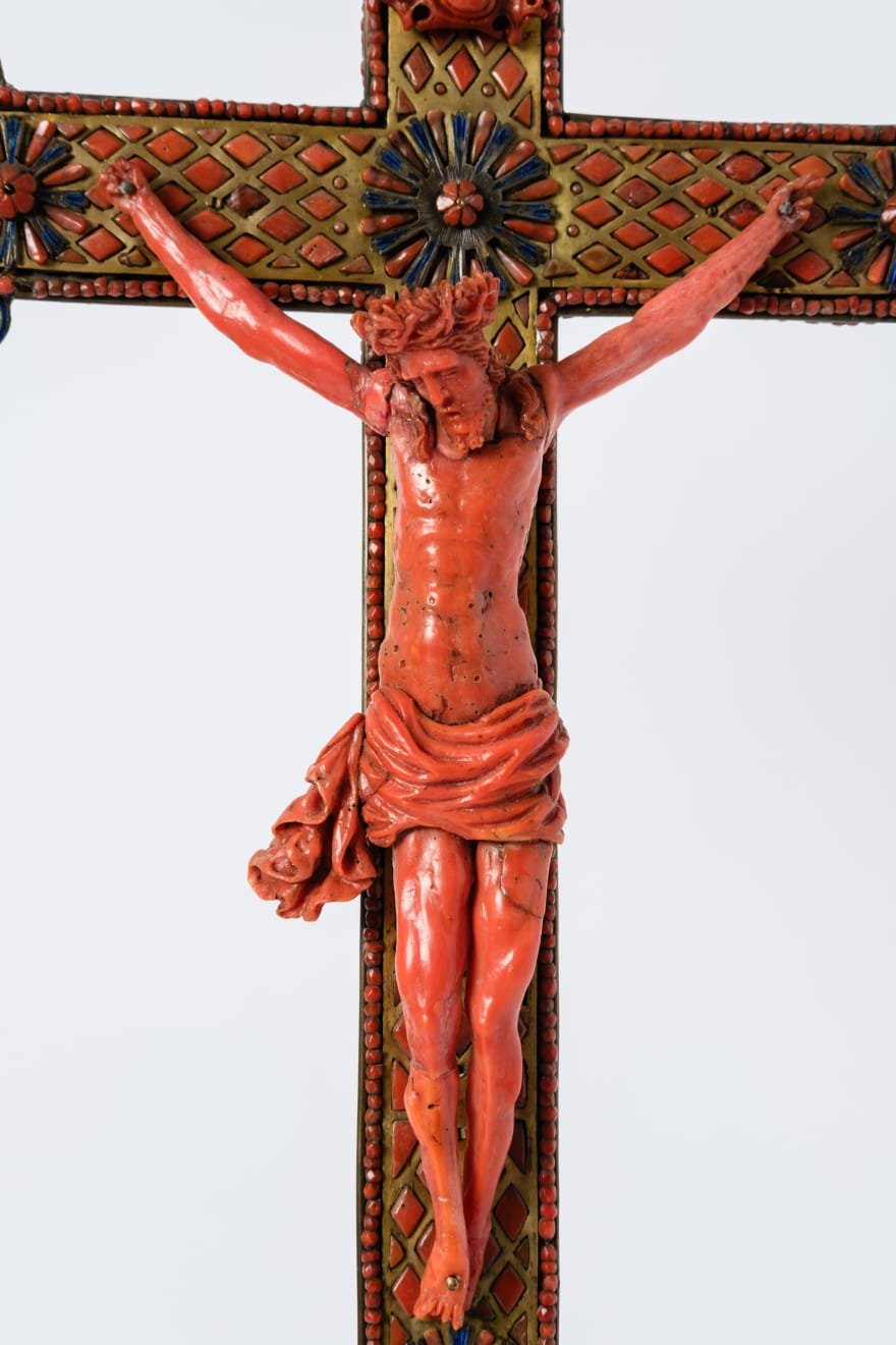 CRUCIFIX, Trapani, second half of the 17th century