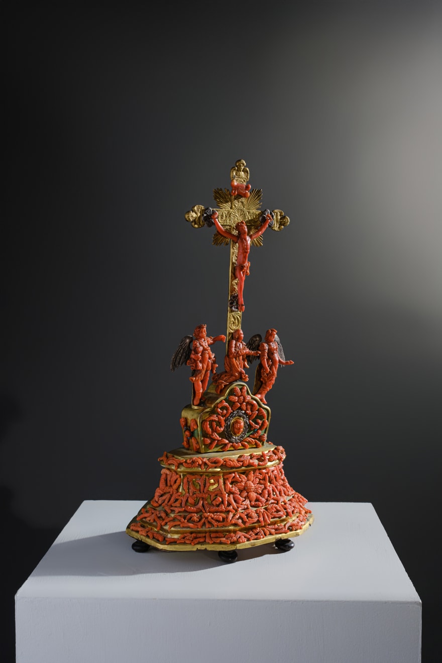 CRUCIFIX, Trapani, late 17th/early 18th century