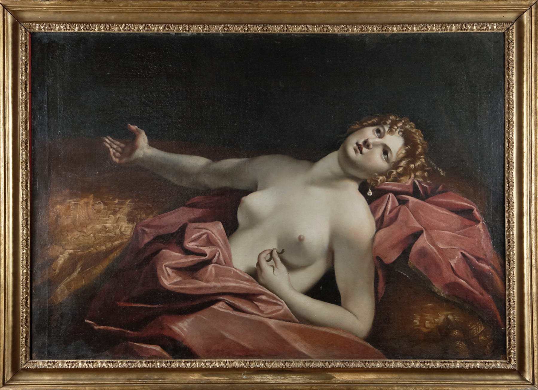 Giovanni Lanfranco, The Suicide of Cleopatra