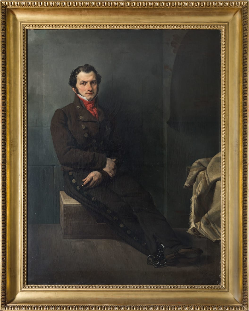 Francesco Hayez, Count Arese in prison, (1791 Venice, 1882 Milan)