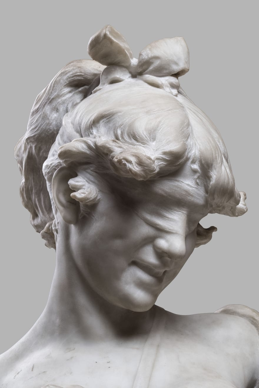 Ernesto Gazzeri, Allegorical bust of Fortuna