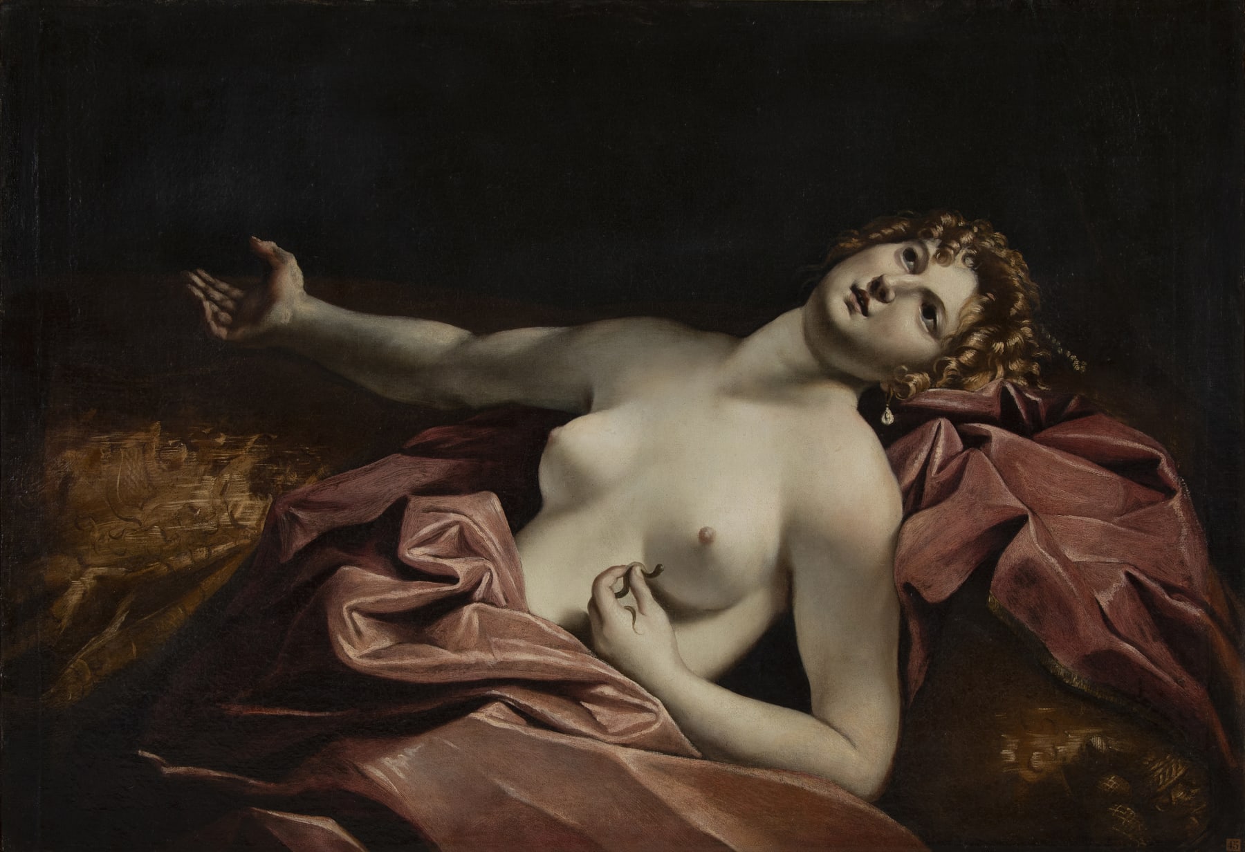 Giovanni Lanfranco, The Suicide of Cleopatra