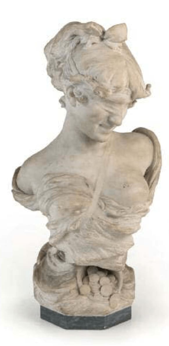 Ernesto Gazzeri, Allegorical bust of Fortuna