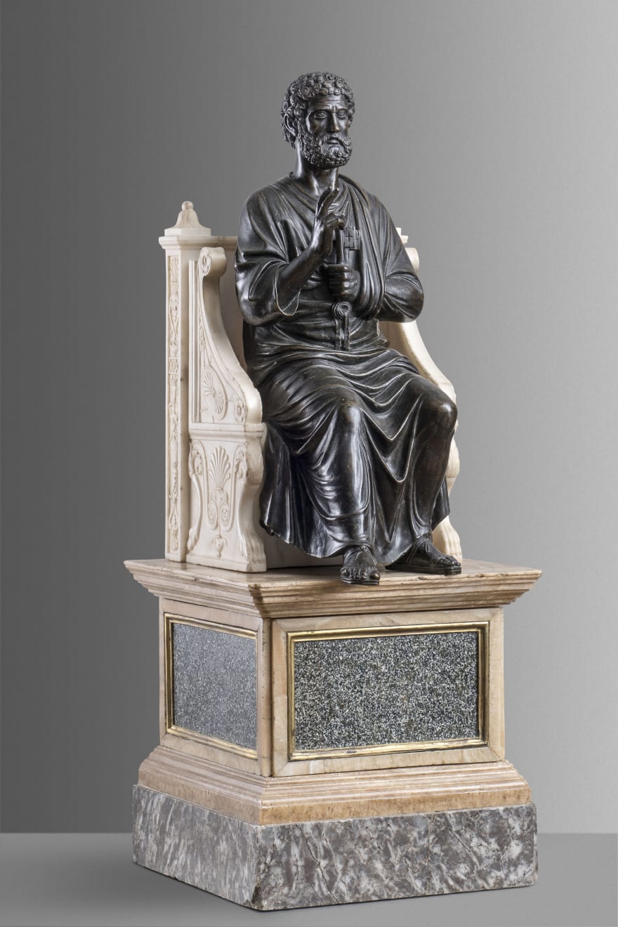 Giacomo Zoffoli, Saint Peter, Rome, 18th century