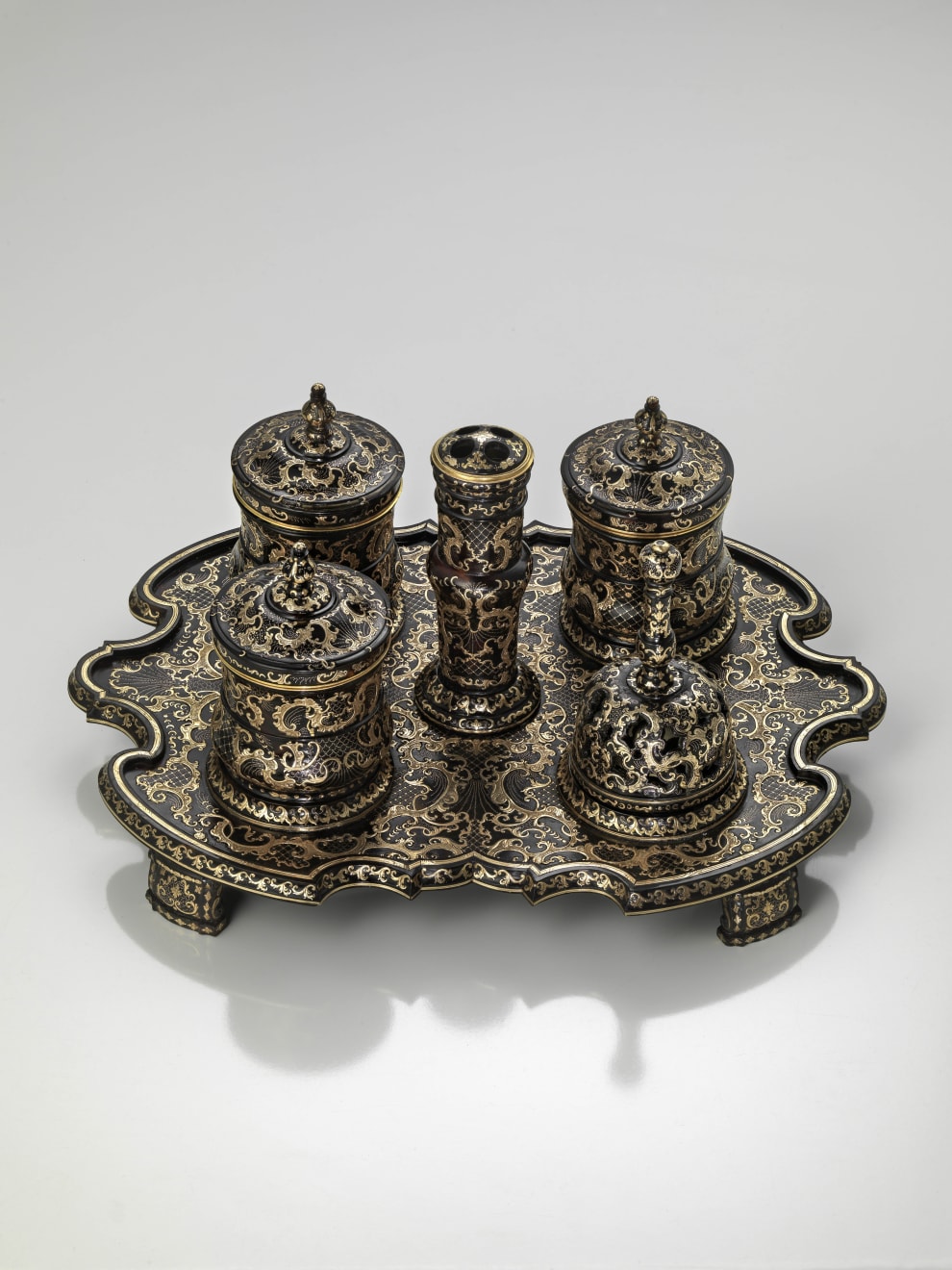 Attr. to Giuseppe and Gennaro Sarao, INKWELL , Naples, 18th century (1720-1740)