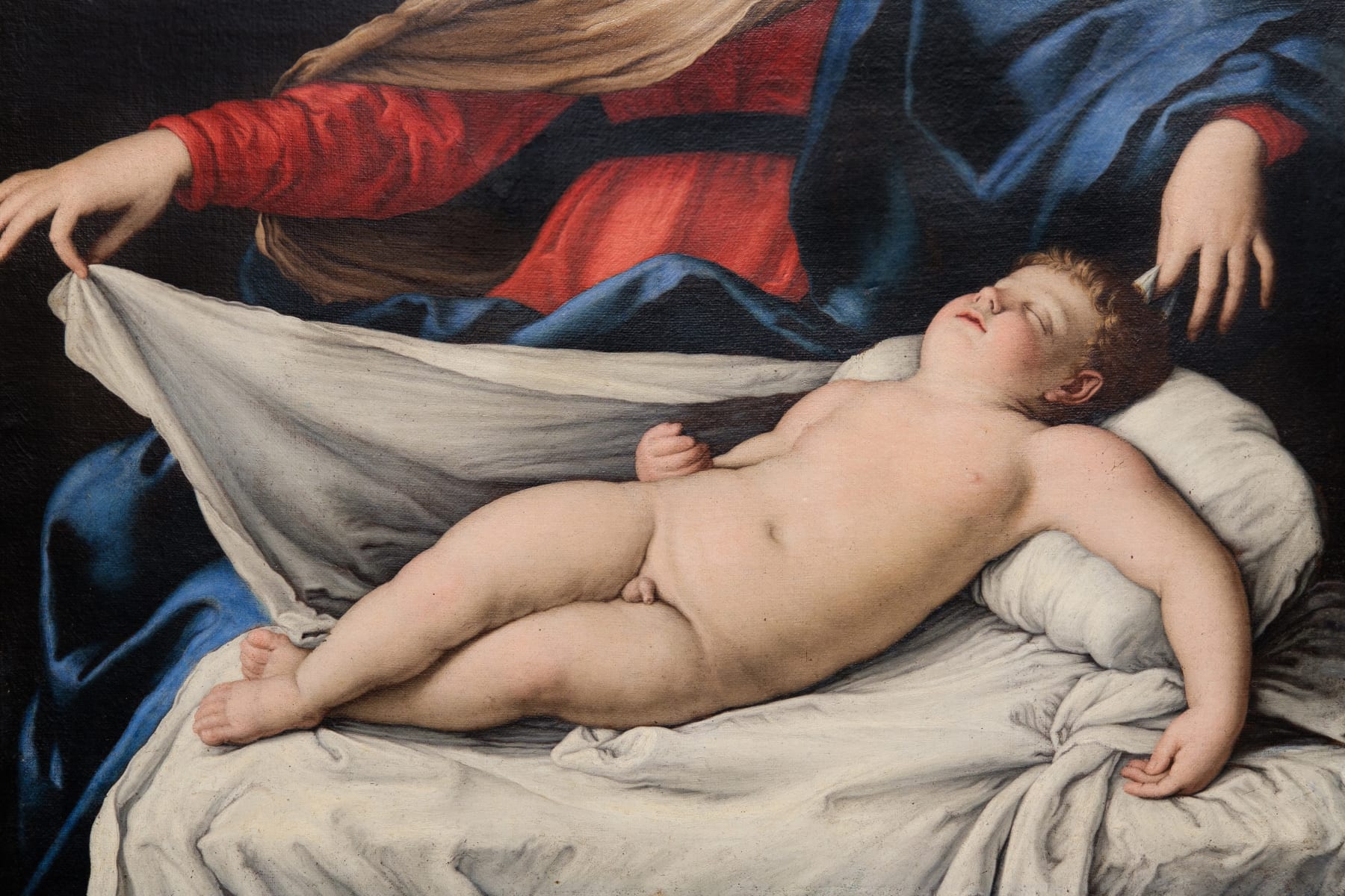 Giovanni Battista Salvi, also called Sassoferrato, Virgin with sleeping Child