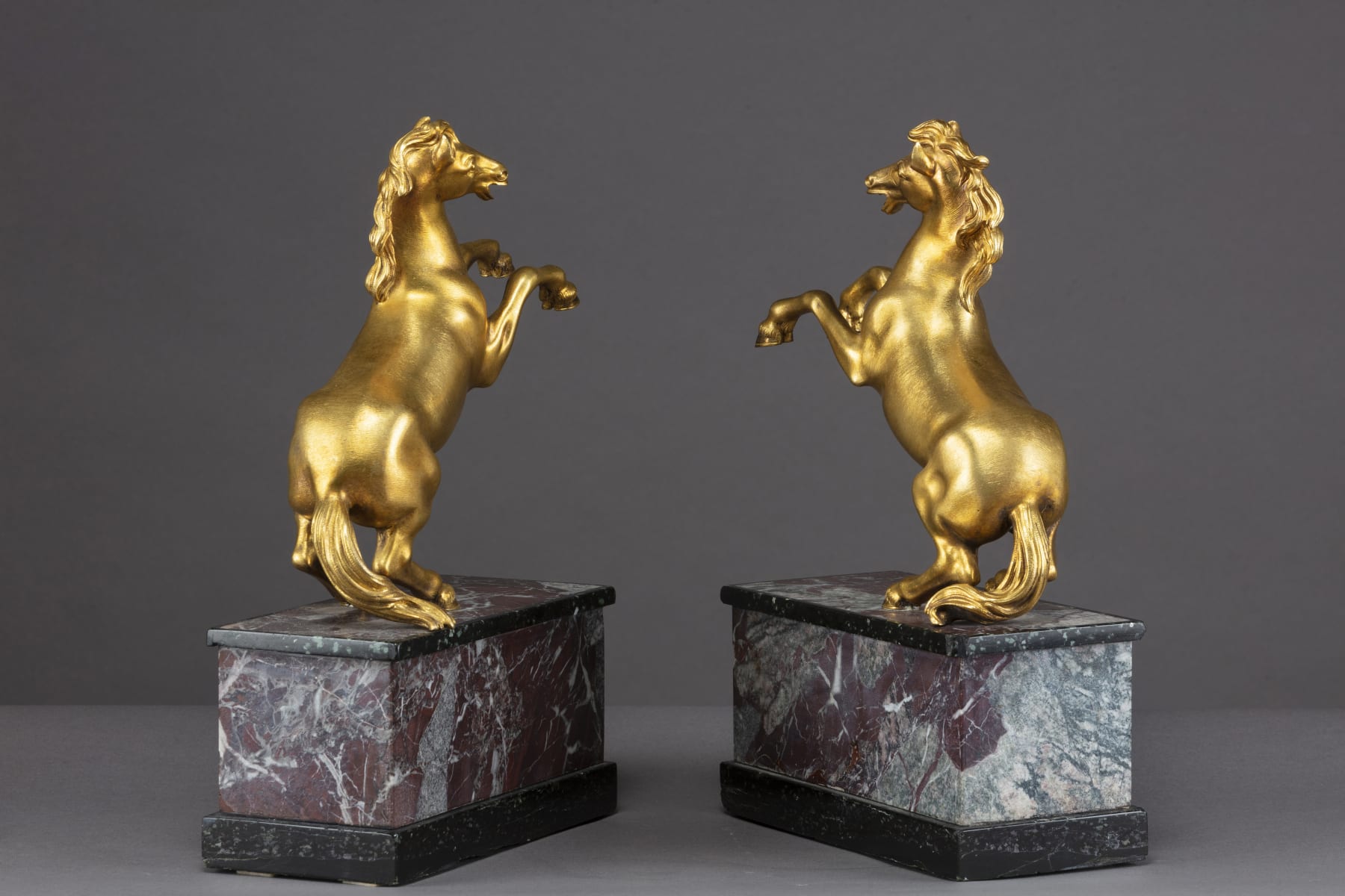 Pair of horses, France, 19th century