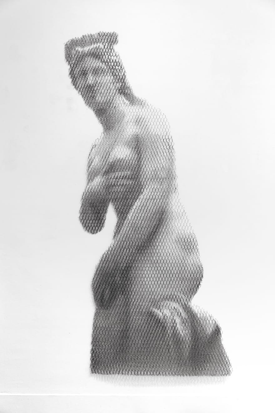 Giorgio Tentolini, Venere capitolina - vista 2 (Pagan poetry), 2018