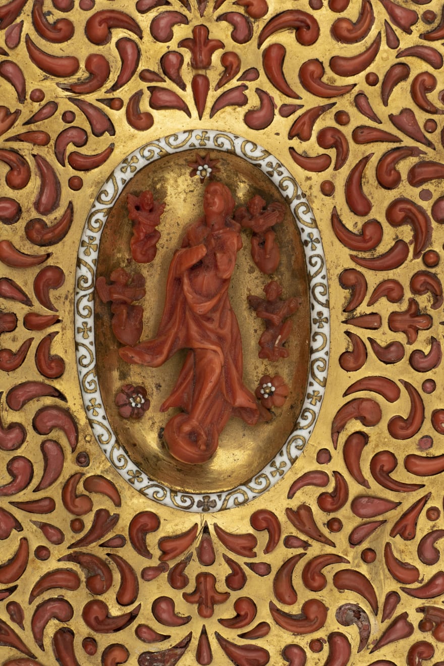 DEVOTIONAL PLAQUE, Trapani, late 17th - early 18th century