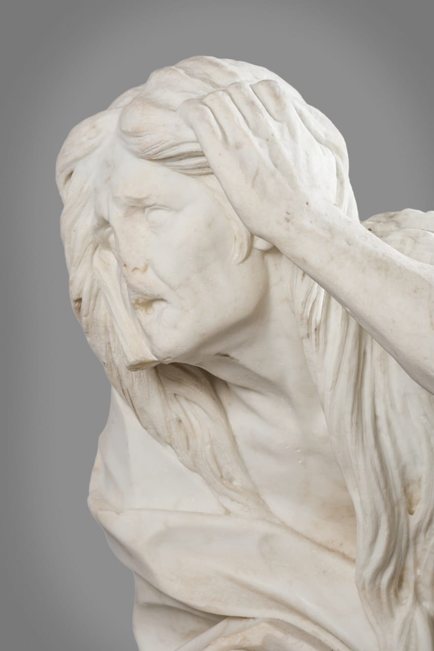 Giuseppe Mazzuoli, ALLEGORIA DELL' INVIDIA , 1700-1701