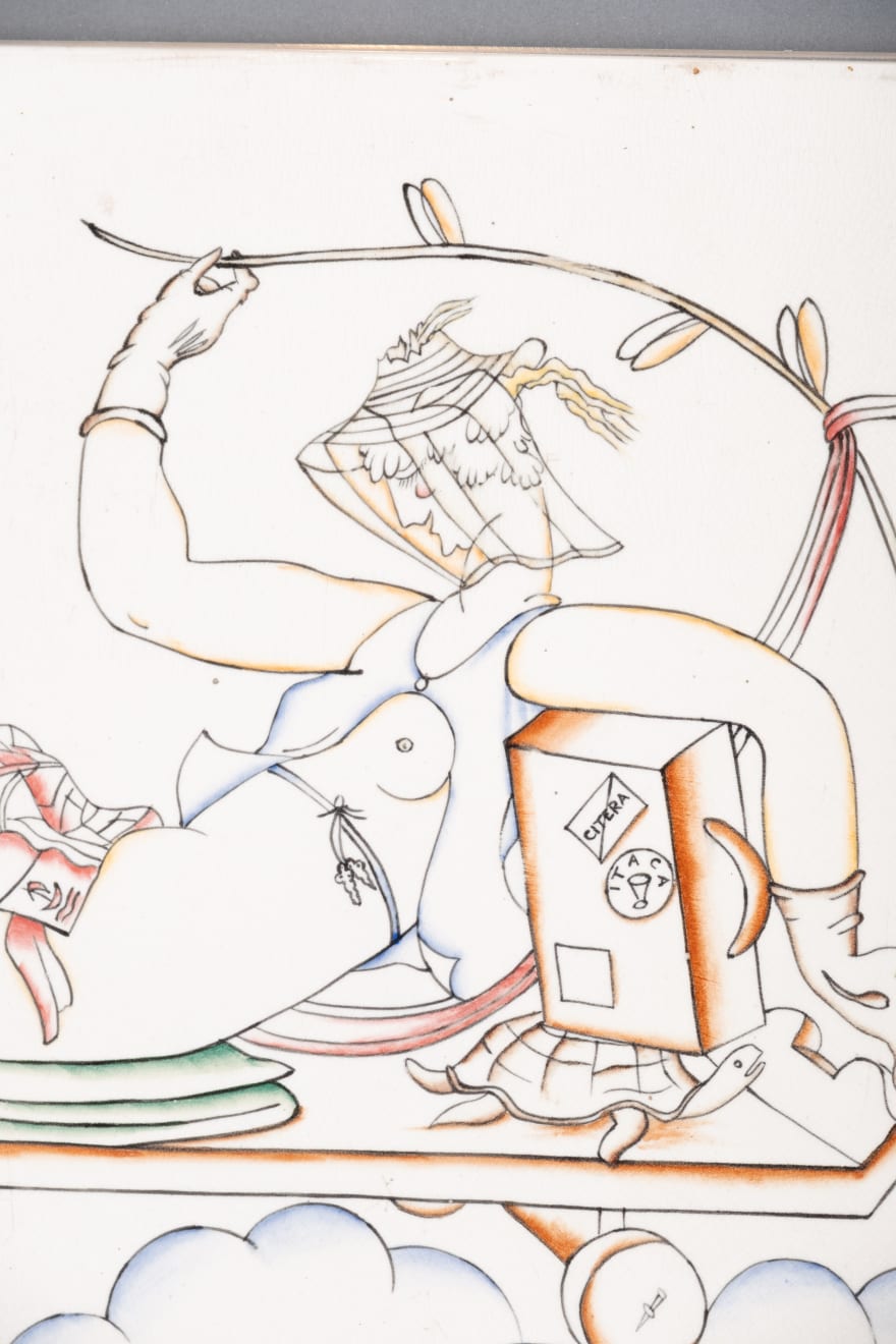 Gio Ponti, VENERE VIAGGIATRICE , 1928 circa