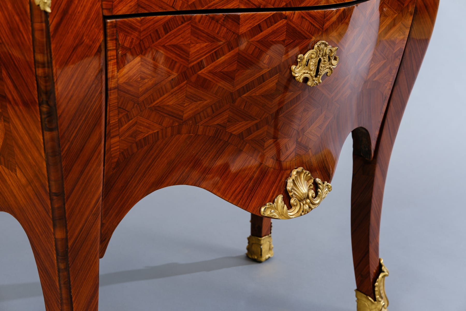 PAIR OF TWO-DRAWER COMMODES, Rome, 18th Century