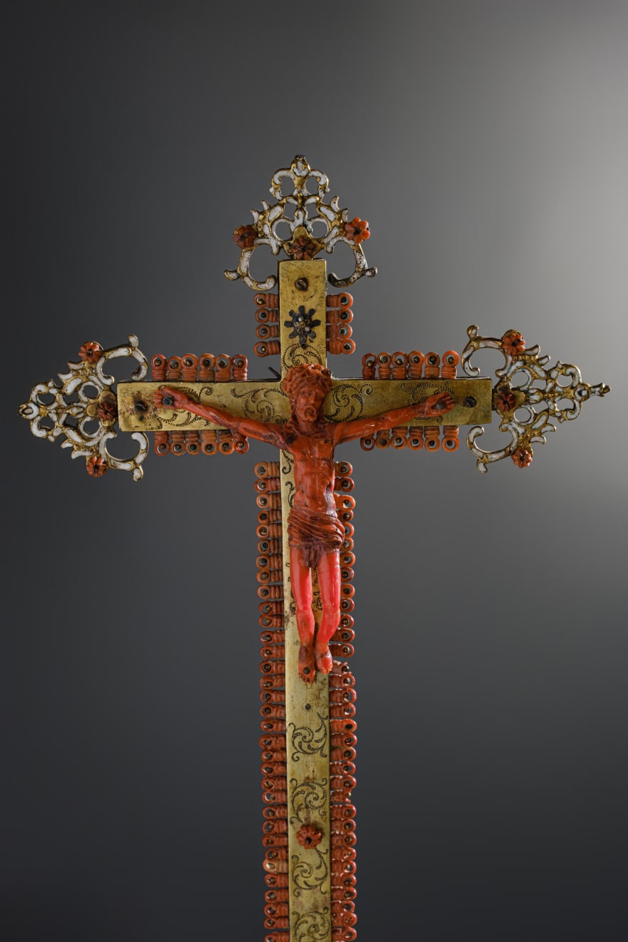 CRUCIFIX, Trapani, 18th Century