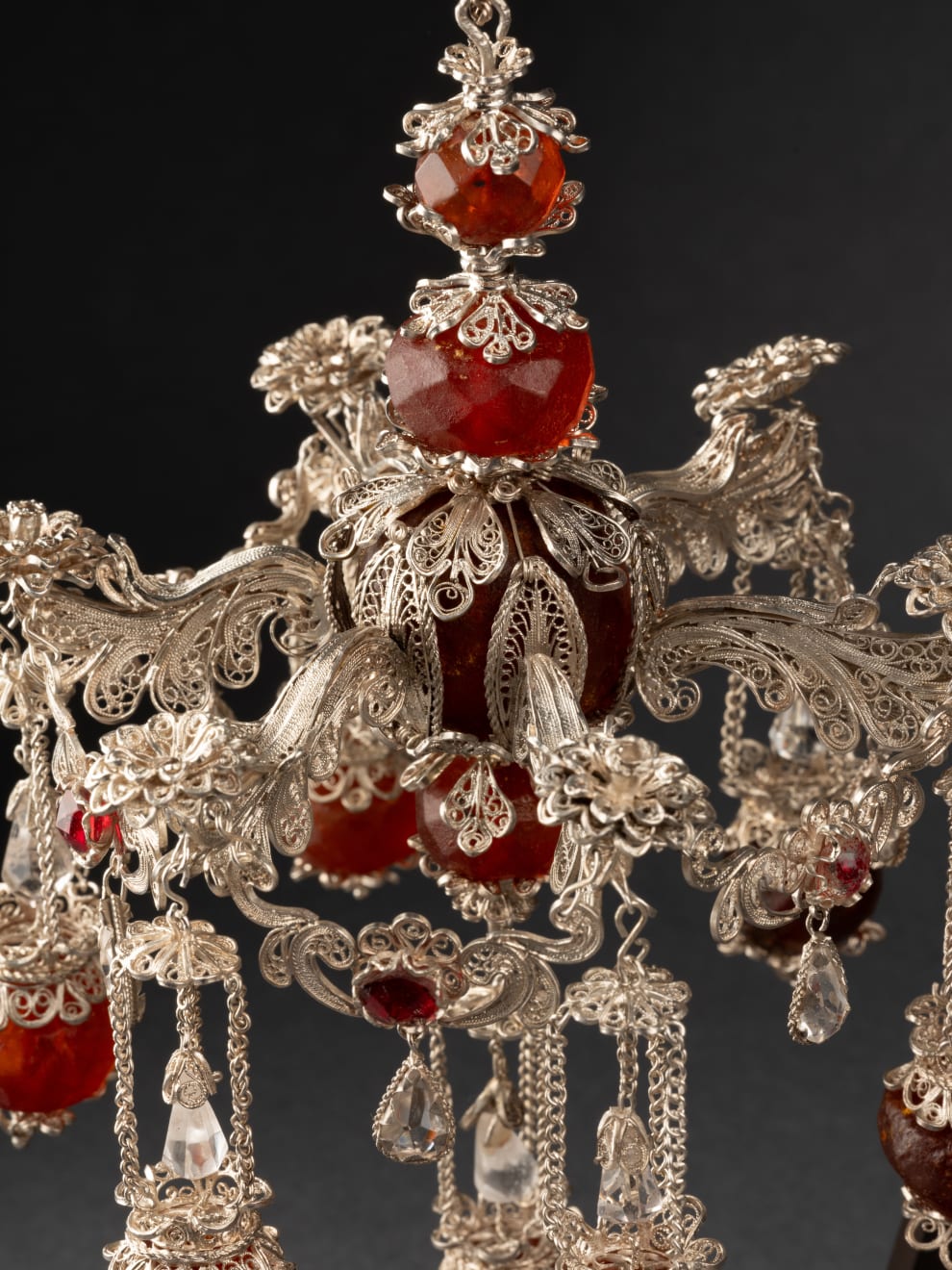 PAIR OF CHANDELIERS , Sicily, second quarter of the 18th century