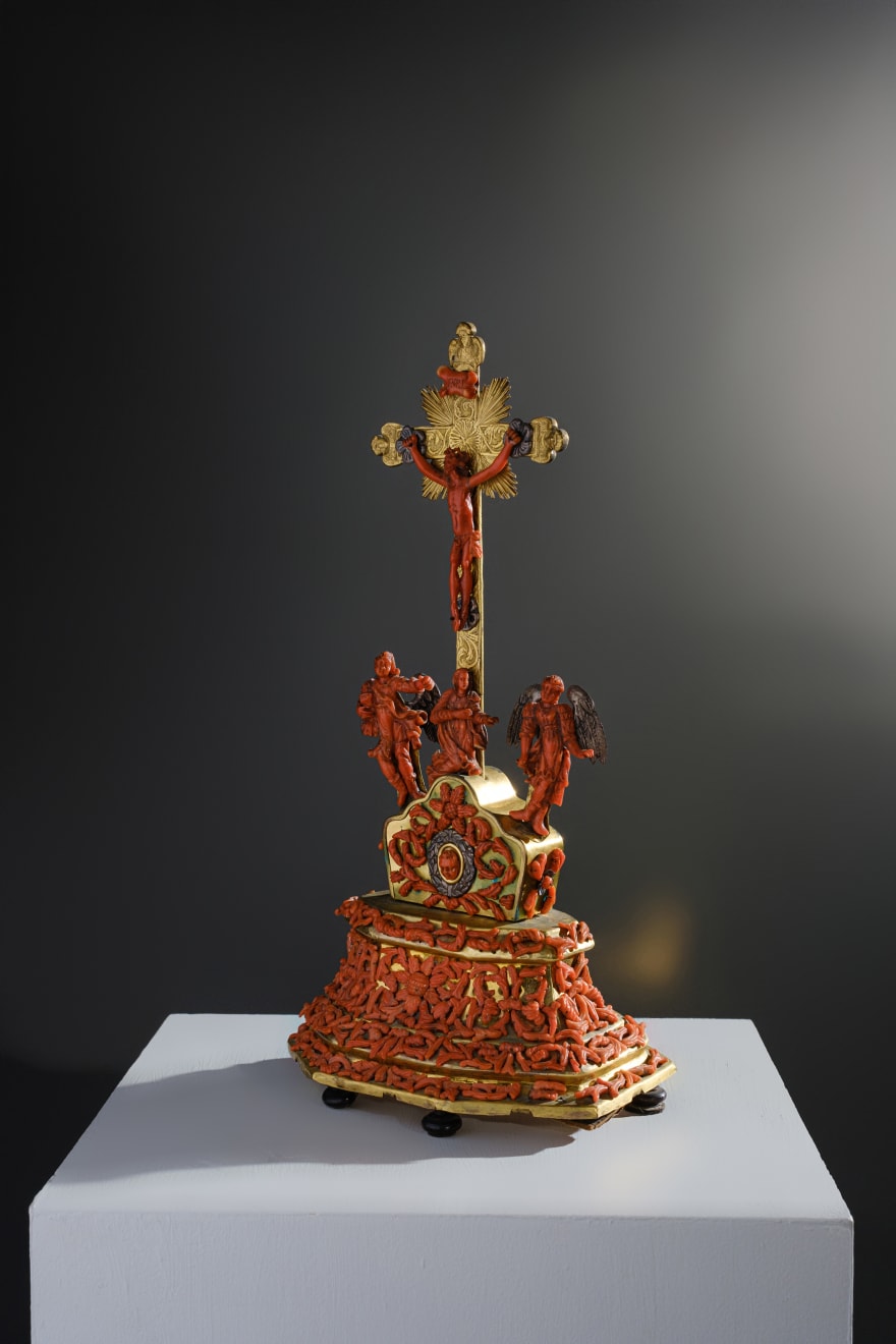CRUCIFIX, Trapani, late 17th/early 18th century