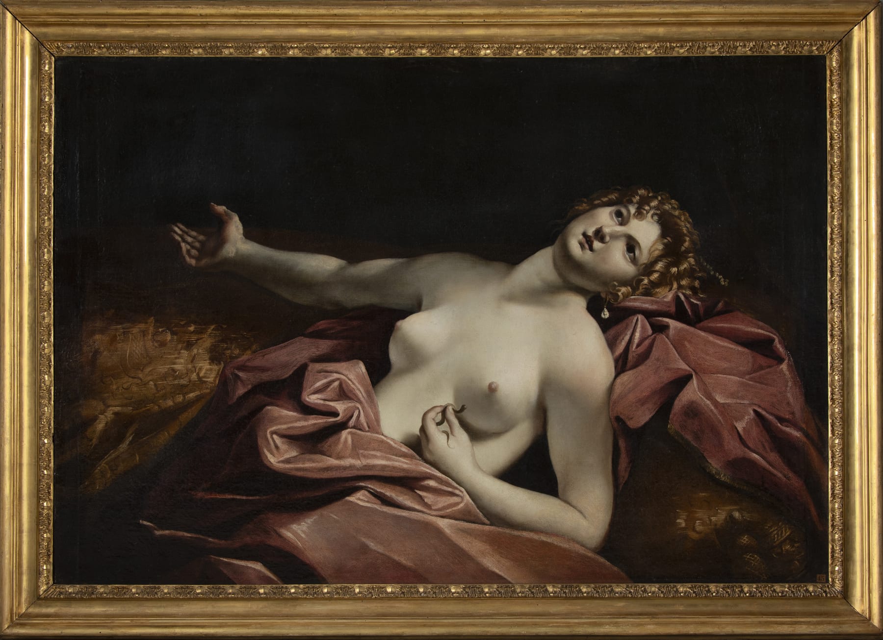 Giovanni Lanfranco, The Suicide of Cleopatra